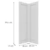 Obrazek Front Luxeo F13-G60N2(100) hampton white