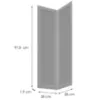 Obrazek Front Luxeo F15-G60N2(100) frame grey