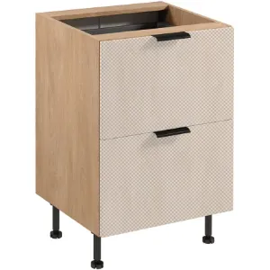 Obrazek Korpus Luxeo K04-D60S2+1-AX dąb puccini