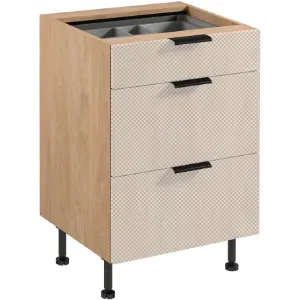 Obrazek Korpus Luxeo K04-D60S3-AX dąb puccini