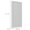 Obrazek Front Luxeo F13-G40(72) hampton white