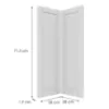 Obrazek Front Luxeo F13-G60N2(72) hampton white