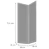 Obrazek Front Luxeo F15-G60N2(72) frame grey