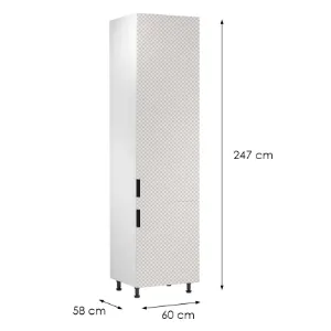 Obrazek Korpus Luxeo K04-D60ZLN biały