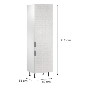 Obrazek Korpus Luxeo K04-D60ZL biały