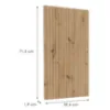 Obrazek Front Luxeo F14-G60(72) ryfla dąb