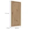 Obrazek Front Luxeo F13-G45(72) hampton dąb