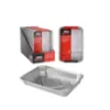 Obrazek Aluminiowe tacki do grila 4 szt.