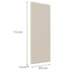 Obrazek Front Luxeo F16-G30(72) cienka ramka kaszmir
