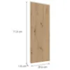 Obrazek Front Luxeo F16-G30(72) cienka ramka dąb