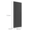 Obrazek Front Luxeo F13-G30(72) hampton dark grey