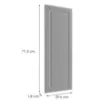Obrazek Front Luxeo F13-G30(72) hampton grey