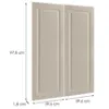 Obrazek Front Luxeo F13-G80(100) hampton kaszmir