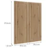 Obrazek Front Luxeo F13-G80(100) hampton dąb