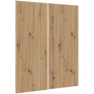 Obrazek Front Luxeo F14-G80(100) ryfla dąb