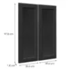 Obrazek Front Luxeo F15-G80(100) frame black