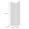 Obrazek Front Luxeo F15-G60N2(100) frame white