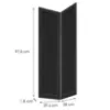Obrazek Front Luxeo F15-G60N2(100) frame black