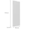Obrazek Front Luxeo F16-G30(100) cienka ramka white