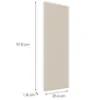 Obrazek Front Luxeo F16-G30(100) cienka ramka kaszmir