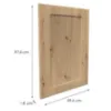 Obrazek Front Luxeo F15-G60(100) frame dąb