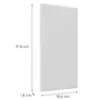 Obrazek Front Luxeo F16-G60(100) cienka ramka white