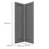 Obrazek Front Luxeo F13-G60N2(100) hampton dark grey