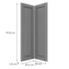 Obrazek Front Luxeo F13-G60N2(100) hampton grey