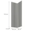 Obrazek Front Luxeo F02-G60N2(100) lakier grey