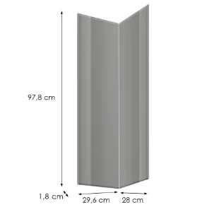 Obrazek Front Luxeo F02-G60N2(100) lakier grey