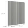 Obrazek Front Luxeo F02-G80(100) lakier grey