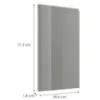 Obrazek Front Luxeo F02-G60(72) lakier grey