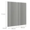 Obrazek Front Luxeo F02-G80(72) lakier grey