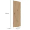 Obrazek Front Luxeo F16-G30(100) cienka ramka dąb