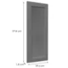 Obrazek Front Luxeo F15-G40(100) frame dark grey