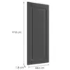 Obrazek Front Luxeo F13-G45(100) hampton dark grey