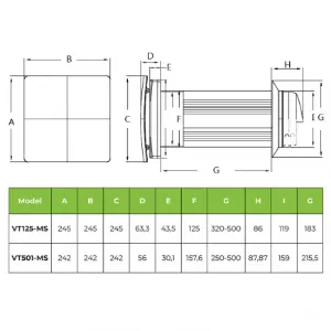 Obrazek Rekuperator Air Saver VT125-MS