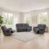 Obrazek Fotel Aruba szary z funkcją relax