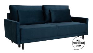 Obrazek Sofa rozkładana Ariza granatowa