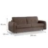 Obrazek Sofa Peroni 160 ze stelażem włoskim Misterio 28