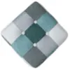 Obrazek Pufa Maddie miętowy patchwork