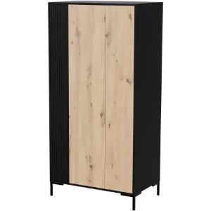 Obrazek Szafa Merci Dąb Artisan / Czarny