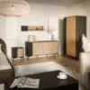 Obrazek Szafa Merci Dąb Artisan / Czarny