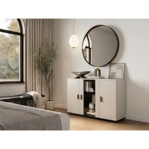 Obrazek Komoda S7 Soho Kaszmir/Czarny