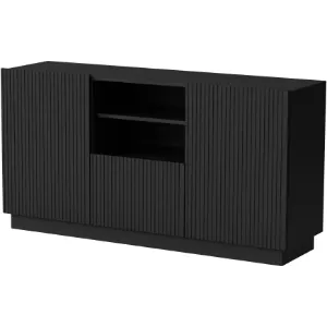 Komoda Liverti 150 2d1s Czarny Mat