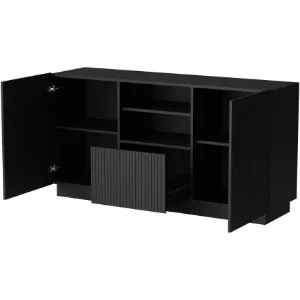 Obrazek Komoda Liverti 150 2d1s Czarny Mat